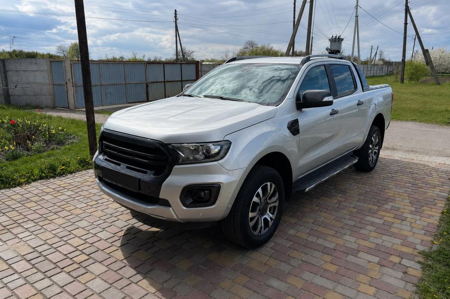Ford Ranger 2011–2022 OEM dakrails grijs (ABS-kunststof, montage met lijm) Image