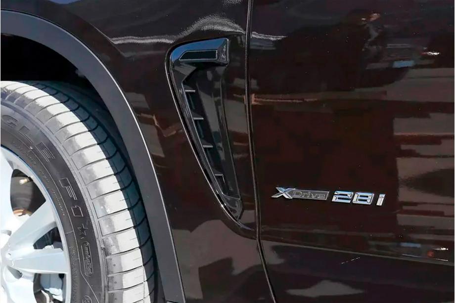BMW X6 F16 2014–2019 Spatbordroosters in Black X6M F86-stijl Foto 7