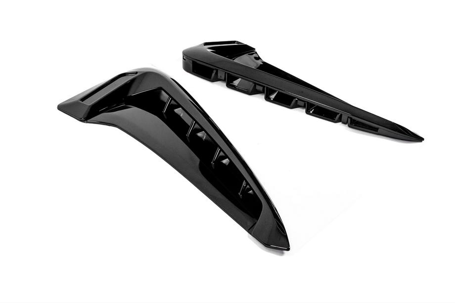 BMW X6 F16 2014–2019 Spatbordroosters in Black X6M F86-stijl Foto 4