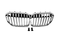 BMW 7 Serie G11/G12 2015–2022 Nierengrille 1 Bar (2019-2022, Chrome) foto 3