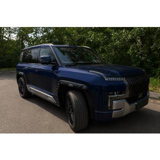 Geïntegreerde grijze OEM dakrails (aluminium)