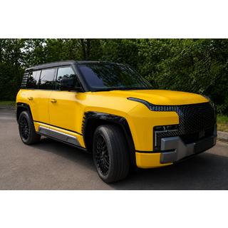 Geïntegreerde dakrails zwart OEM (aluminium)