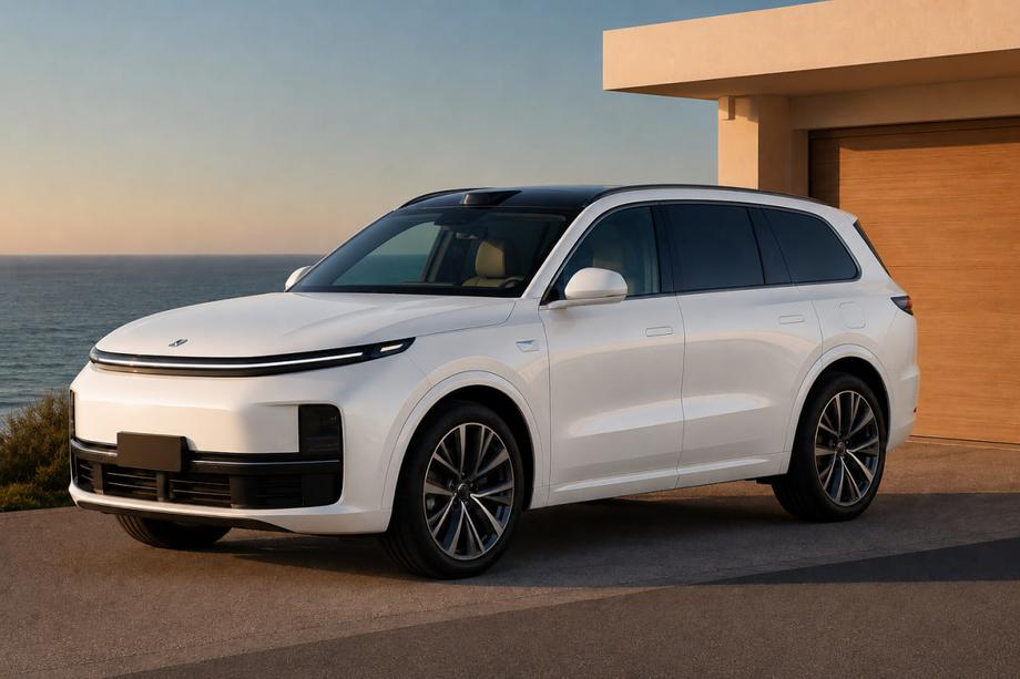 Li Auto L7 Geïntegreerde dakrails zwart OEM (aluminium) Image