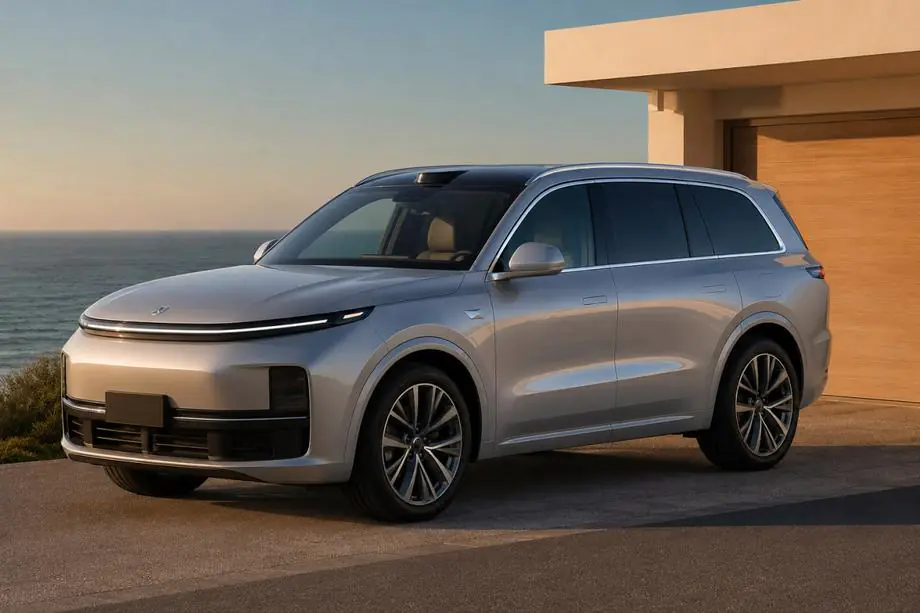 Li Auto L8 Geïntegreerde grijze OEM dakrails (aluminium) Image