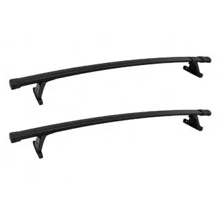 Dakdragers (dwarsdragers) zwart voor standaard dakrails OEM (Aluminium)