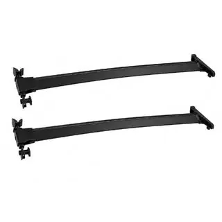 Dakdragers (dwarsdragers) zwart voor standaard dakrails OEM (Aluminium)