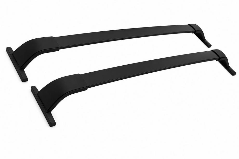 Ford Expedition 2017–2024 Dakdragers (dwarsbalken) zwart voor geïntegreerde dakrails OEM (aluminium) Image