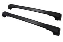 Toyota Land Cruiser Prado 250 2023– Dakdragers (dwarsdragers) zwart voor standaard dakrails OEM (Aluminium) foto 1