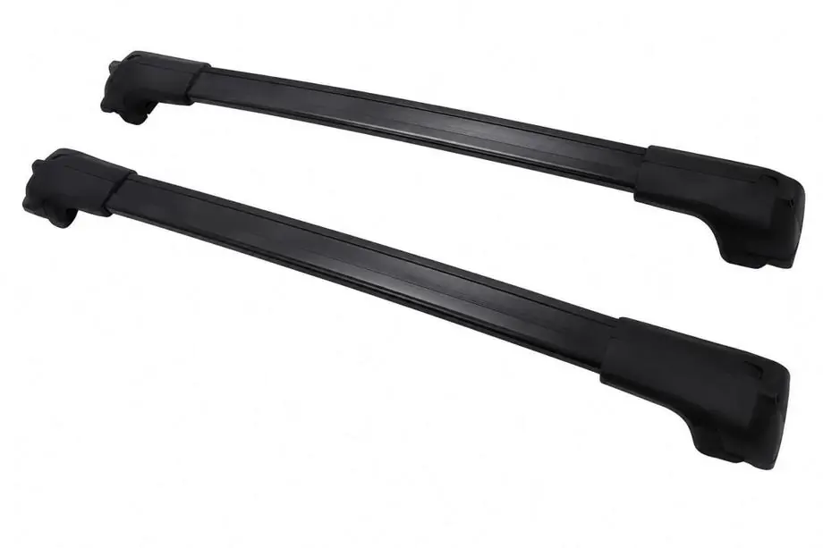 Toyota Land Cruiser Prado 250 2023– Dakdragers (dwarsdragers) zwart voor standaard dakrails OEM (Aluminium) Image