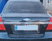 Chevrolet Aveo T250 2005–2011 Achterste sierlijst (RVS) foto 3