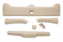 Lexus LX570/450d 2008–2022 Set beige kunststof bekleding, achterzijde foto 1