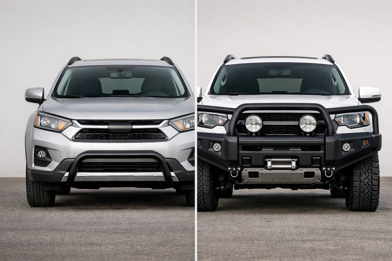 Compacte of robuuste frontbescherming: wat is slimmer voor dagelijks rijden