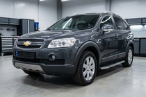 Chevrolet Captiva 2006–2019 BlackLine zijsteps (2 stuks, aluminium) foto 1