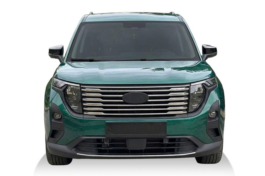 Ford Courier 2023– Grille sierlijsten (8-delig, RVS) Image