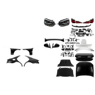 Facelift ombouwset naar W223 (zonder bumpers)