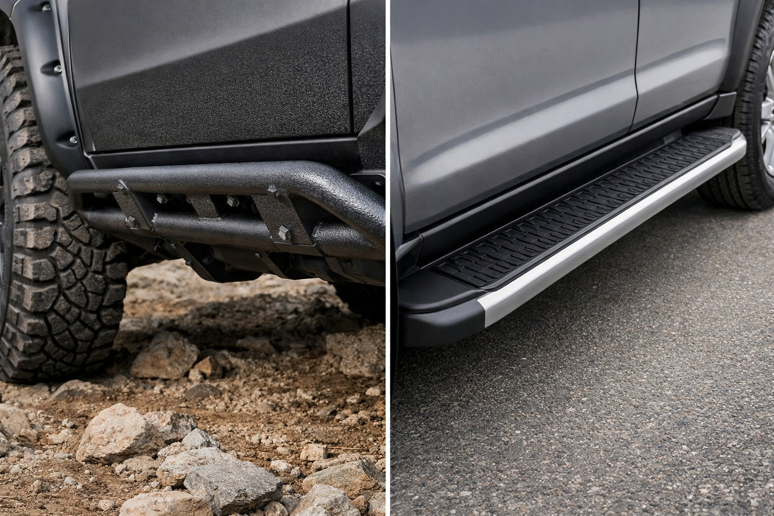Rock sliders of gewone side steps: wat kies je zonder poeha