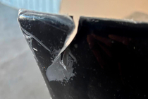 BMW 3-serie E90/E91 2005–2011 Afgeprijsd voorbumper Flap lip DPT (voor E90 Base 2005-2008, hoogglans zwart, 2 stuks) foto 2