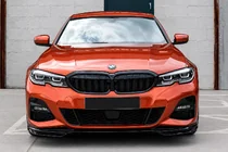 BMW 3 Serie G20/G21 2018– Voorbumper lip MP-Style (voor M-Sport 2018-2022, ABS) foto 1