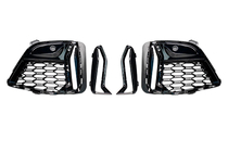 BMW 3 Serie G20/G21 2018– Bumper zijroosters (voor M-Sport 2018-2022, ABS) foto 12
