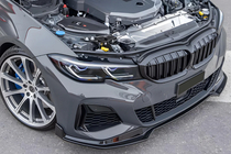 BMW 3 Serie G20/G21 2018– Bumper zijroosters (voor M-Sport 2018-2022, ABS) foto 3