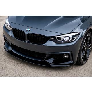 MP-Style voorbumper lip (voor M-Sport, hoogglans zwart) foto 1