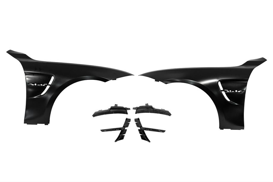 BMW 4 Serie F32/F33/F36 2012–2020 Voorspatborden in F82 M4-stijl (2 stuks) Image