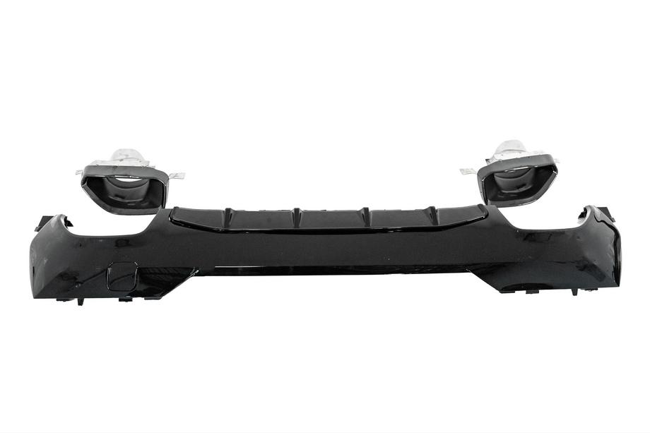 BMW 4-serie G22/23/26 2020– Achterbumperdiffuser met uitlaatsierstukken (voor G22/G23 M-Sport) Foto 7