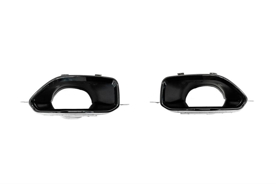 BMW 4-serie G22/23/26 2020– Achterbumperdiffuser met uitlaatsierstukken (voor G22/G23 M-Sport) Foto 8