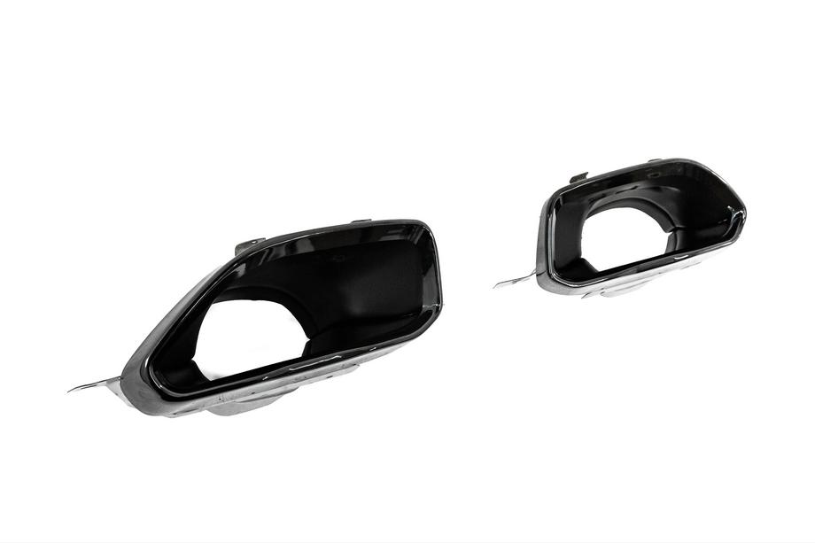 BMW 4-serie G22/23/26 2020– Achterbumperdiffuser met uitlaatsierstukken (voor G22/G23 M-Sport) Foto 10