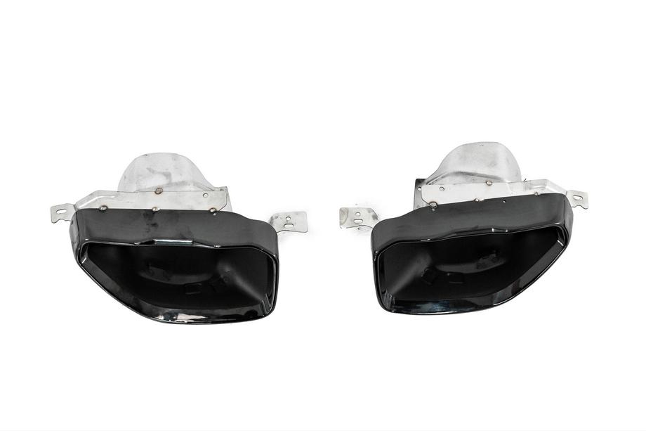 BMW 4-serie G22/23/26 2020– Achterbumperdiffuser met uitlaatsierstukken (voor G22/G23 M-Sport) Foto 13