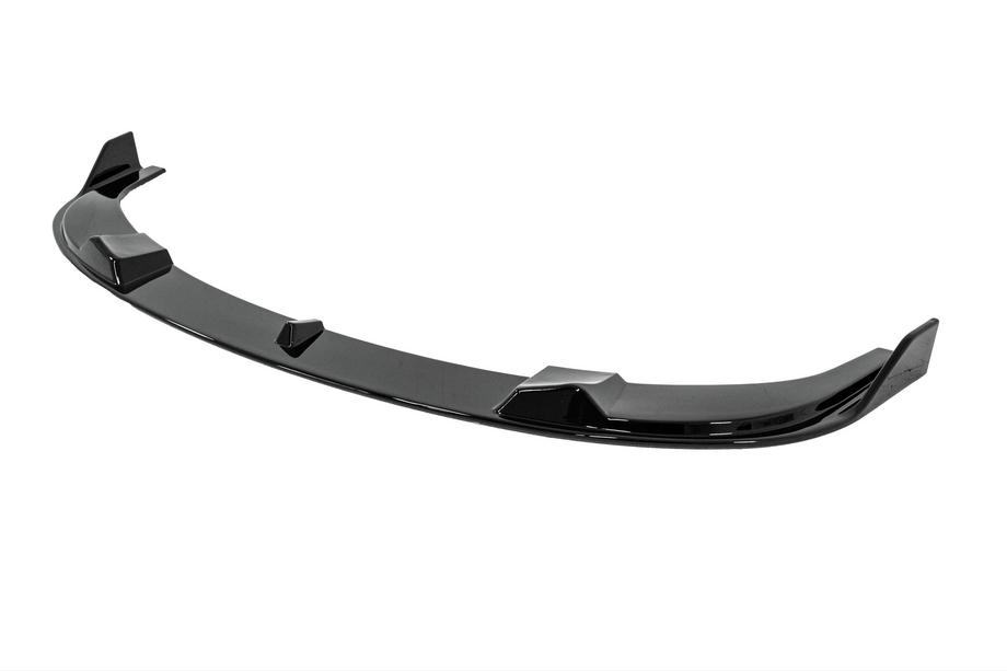 BMW 5 Serie E60/E61 2003–2010 Front bumper lip (voor M-Sport, glanzend zwart) Foto 3