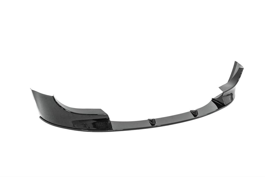 BMW 5 Serie E60/E61 2003–2010 Front bumper lip voor M5, hoogglans zwart Foto 4