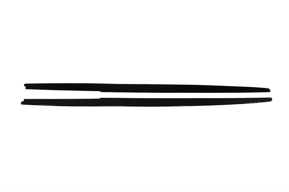 BMW 5 Serie E60/E61 2003–2010 Sideskirts (glanzend zwart) Foto 1