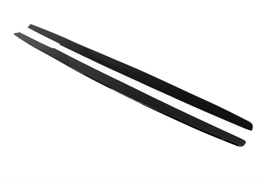 BMW 5 Serie E60/E61 2003–2010 Sideskirts (glanzend zwart) Foto 2