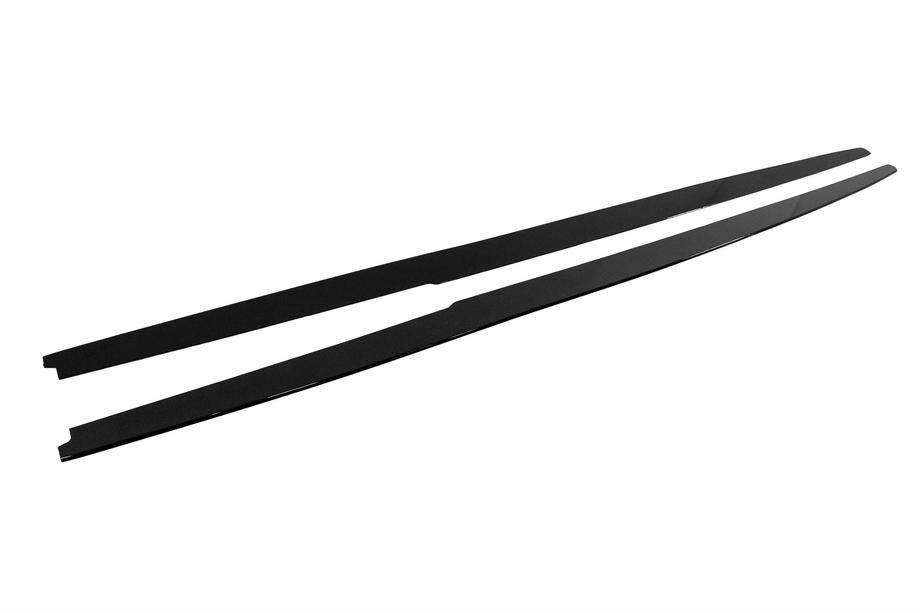 BMW 5 Serie E60/E61 2003–2010 Sideskirts (glanzend zwart) Foto 3