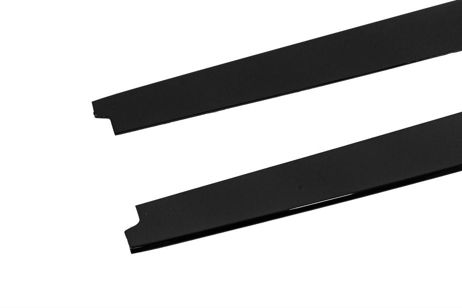 BMW 5 Serie E60/E61 2003–2010 Sideskirts (glanzend zwart) Foto 4