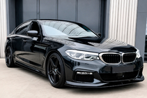 BMW 5 Serie G30/G31 2017–2023 Frontlip voorbumper Lip AC-Style (voor M-Sport 2017-2020, ABS) foto 3