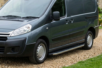 Citroen Jumpy 2007–2017 BlackLine side steps (2 stuks, aluminium) foto 1