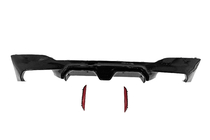 BMW 5 Serie G30/G31 2017–2023 Achterbumper diffuser CS-Style (voor M-Sport/M5 F90, ABS) foto 6