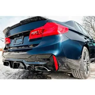 Achterbumper diffuser CS-Style (voor M-Sport/M5 F90, ABS) foto 2