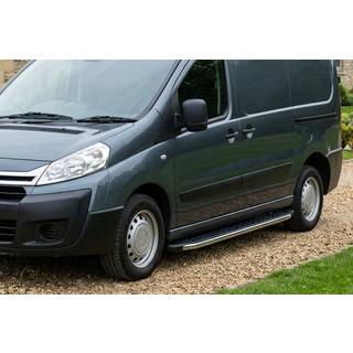 BlackLine side steps (2 stuks, aluminium) Peugeot Expert 2007–2016 foto 1