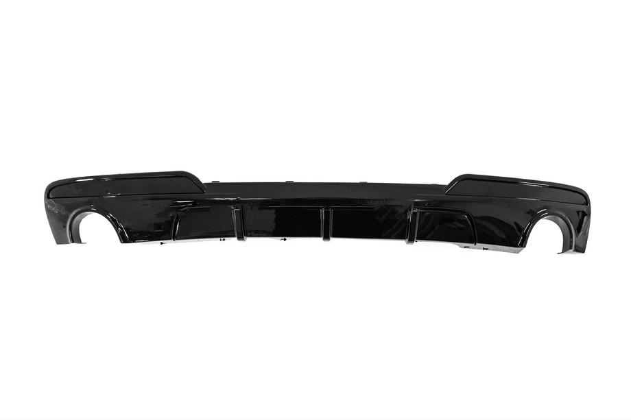 BMW 5 Serie F10/F11 2010–2016 Achterbumperdiffuser voor enkele uitlaat links en rechts (voor M-Performance) Foto 2