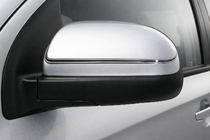 Chevrolet Aveo T250 2005–2011 RVS spiegelkappen (2 stuks) foto 1