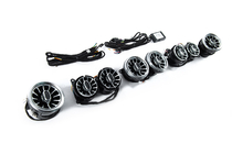 Mercedes S-Class W222 2013–2022 LED luchtroosterdeflectoren (2018-2022, 64 kleuren) foto 4