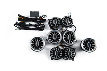 Mercedes S-Class W222 2013–2022 LED luchtroosterdeflectoren (2018-2022, 64 kleuren) foto 2