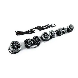 LED luchtroosterdeflectoren (2018-2022, 64 kleuren) Mercedes S-Class W222 2013–2022 foto 4
