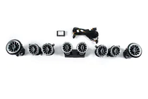 Mercedes E-class W213 2016–2023 LED luchtrooster-deflectoren (64 color) foto 1
