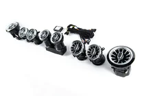 Mercedes E-class W213 2016–2023 LED luchtrooster-deflectoren (64 color) foto 4