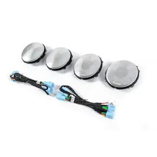 Dashboard sierlijstenset met verlichting Burmester Mercedes E-сlass W213 2016–2023 foto 2