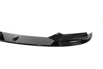 BMW 5 Serie F10/F11 2010–2016 Front bumper lip MP-Style (voor M-Performance, hoogglans zwart) foto 7